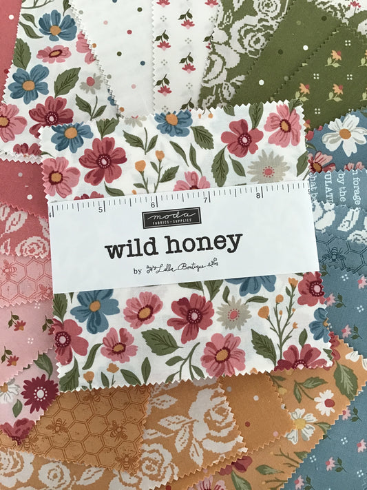 Wild Honey Charm Pack by Lella Boutique for Moda Fabrics