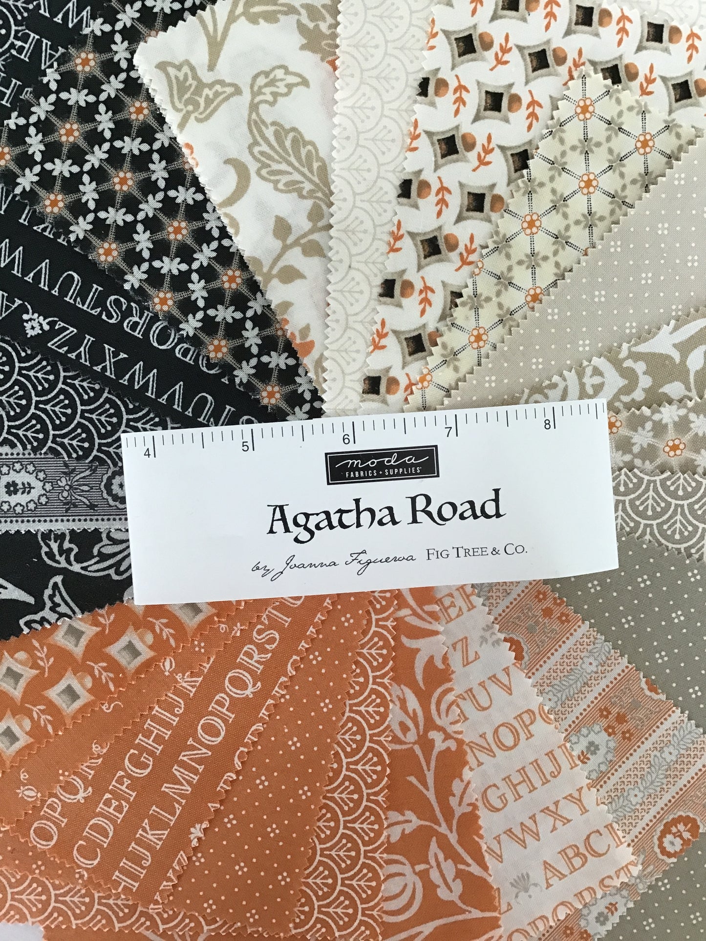 Agatha Road Charm Pack by Fig Tree & Co for Moda Fabrics