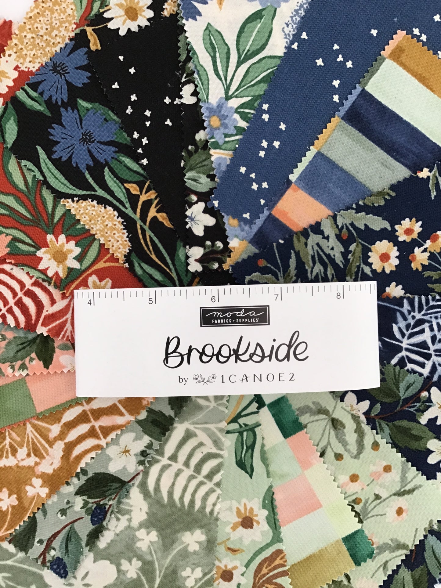 Brookside Charm Pack by 1Canoe2 for Moda Fabrics