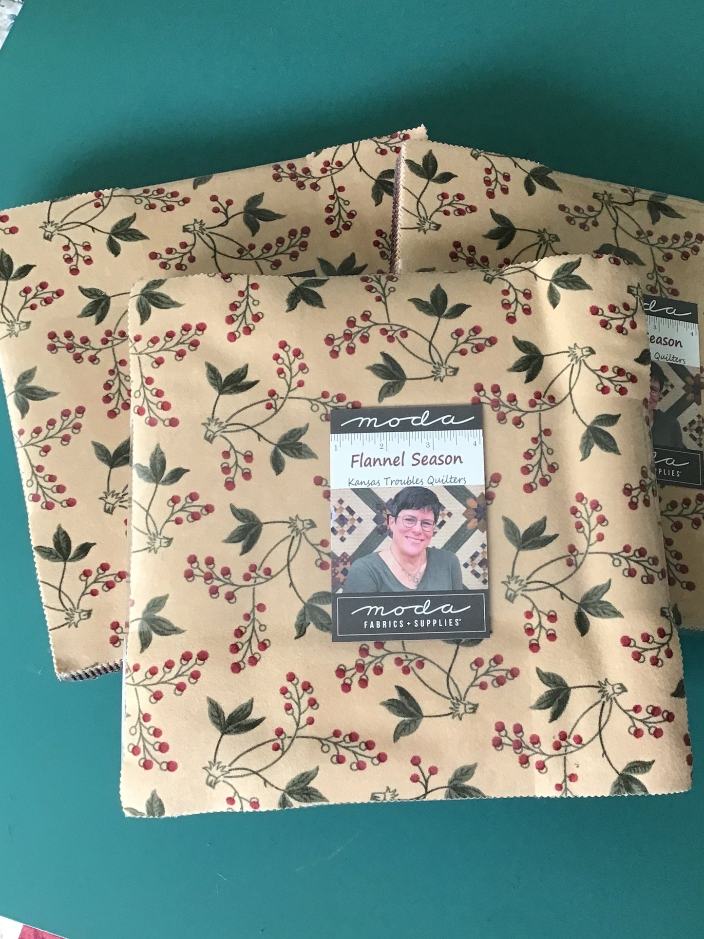 Flannel Season Layer Cake by Kansas Troubles Quilters for Moda Fabrics