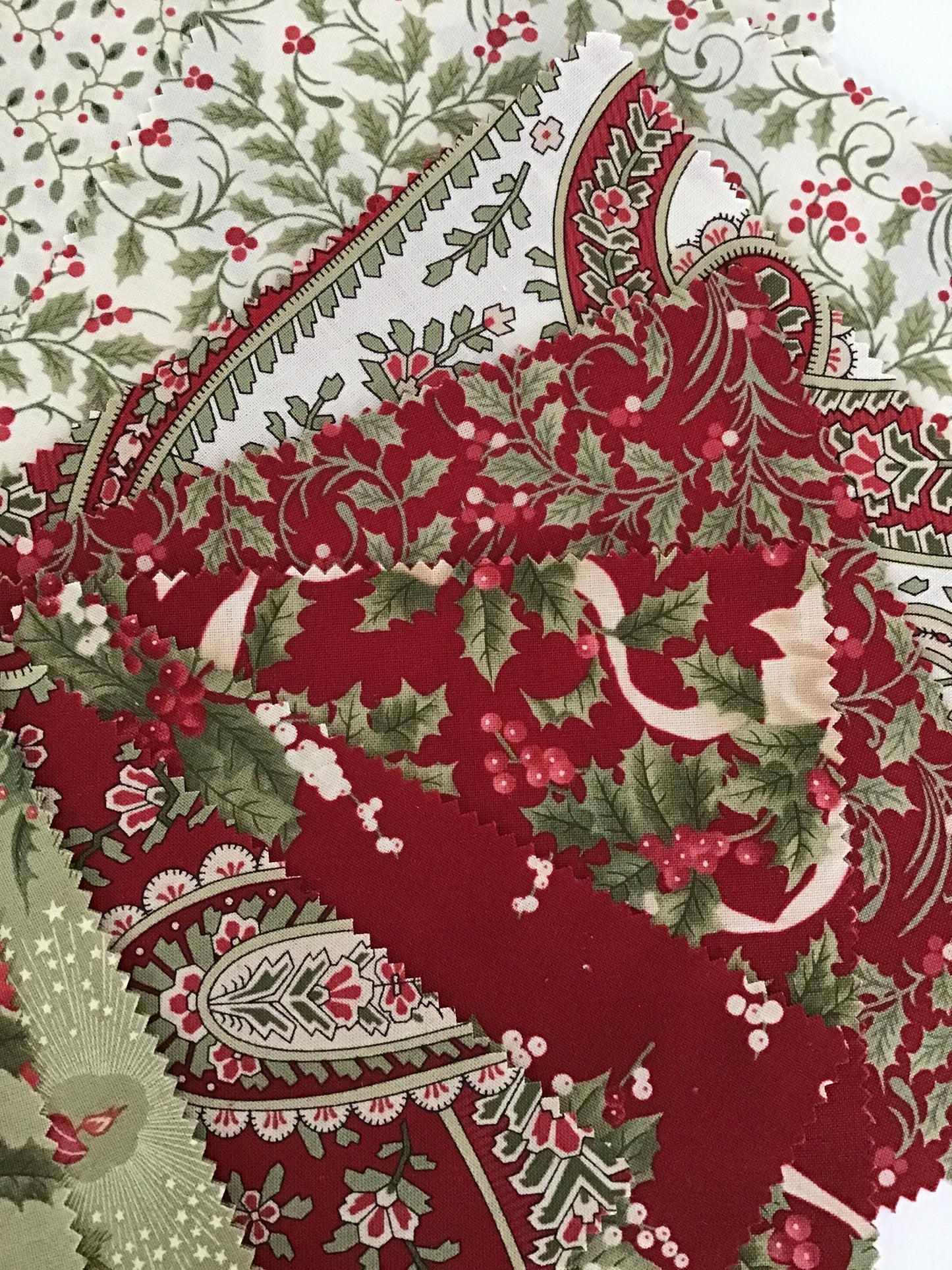 Candlelight Christmas Charm Pack by 3 Sisters for Moda Fabrics