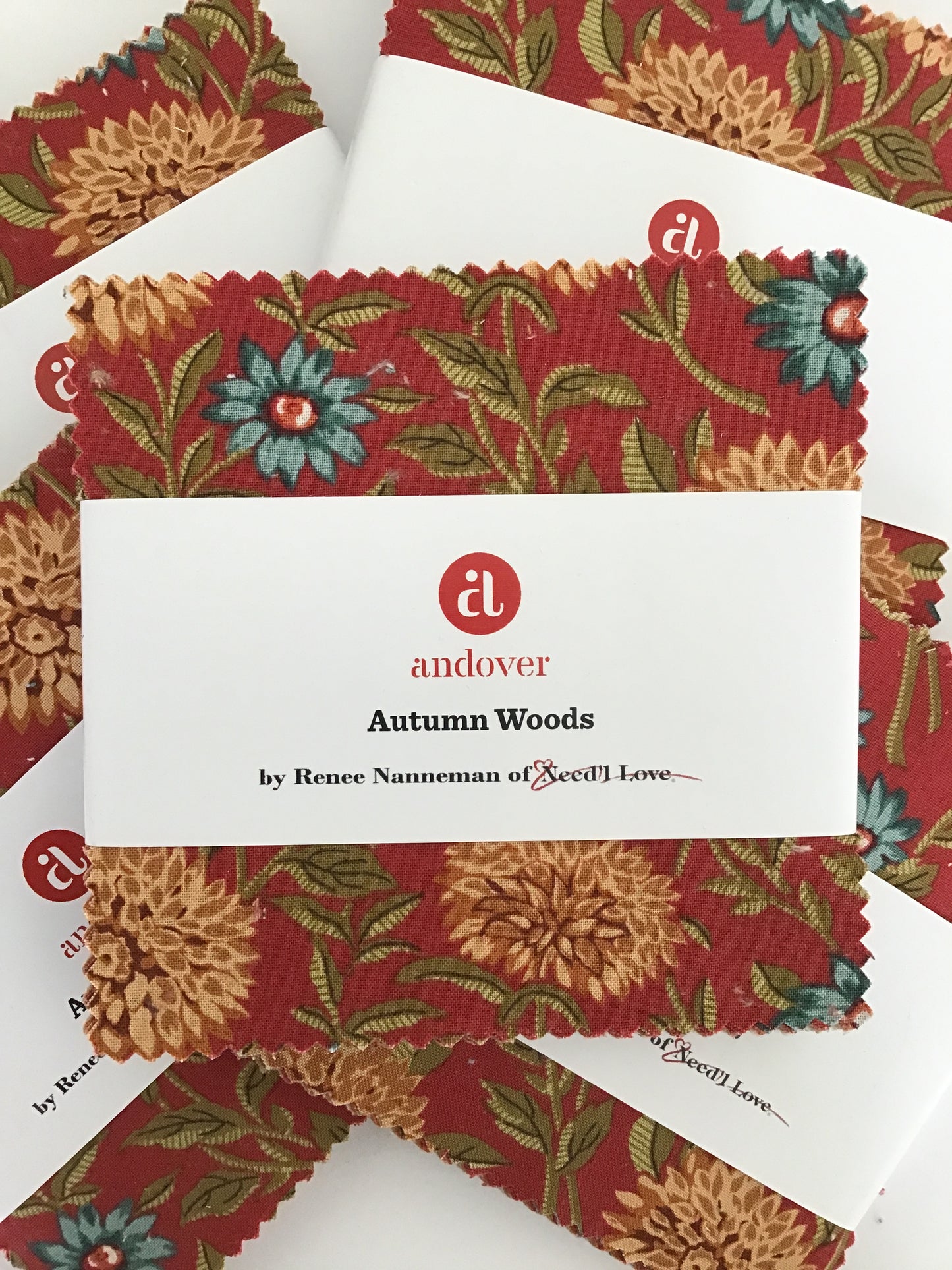 Autumn Woods Charm Pack by Renee Nanneman for Andover Fabrics