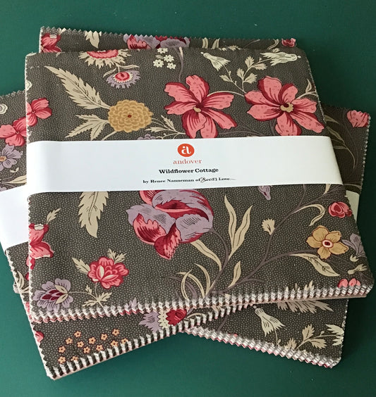 Wildflower Cottage Layer Cake by Renee Nanneman for Andover Fabrics