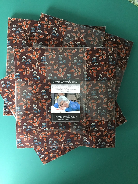 Pamelia's Path 1850-1880 Layer Cake by Betsy Chutchian for Moda Fabrics