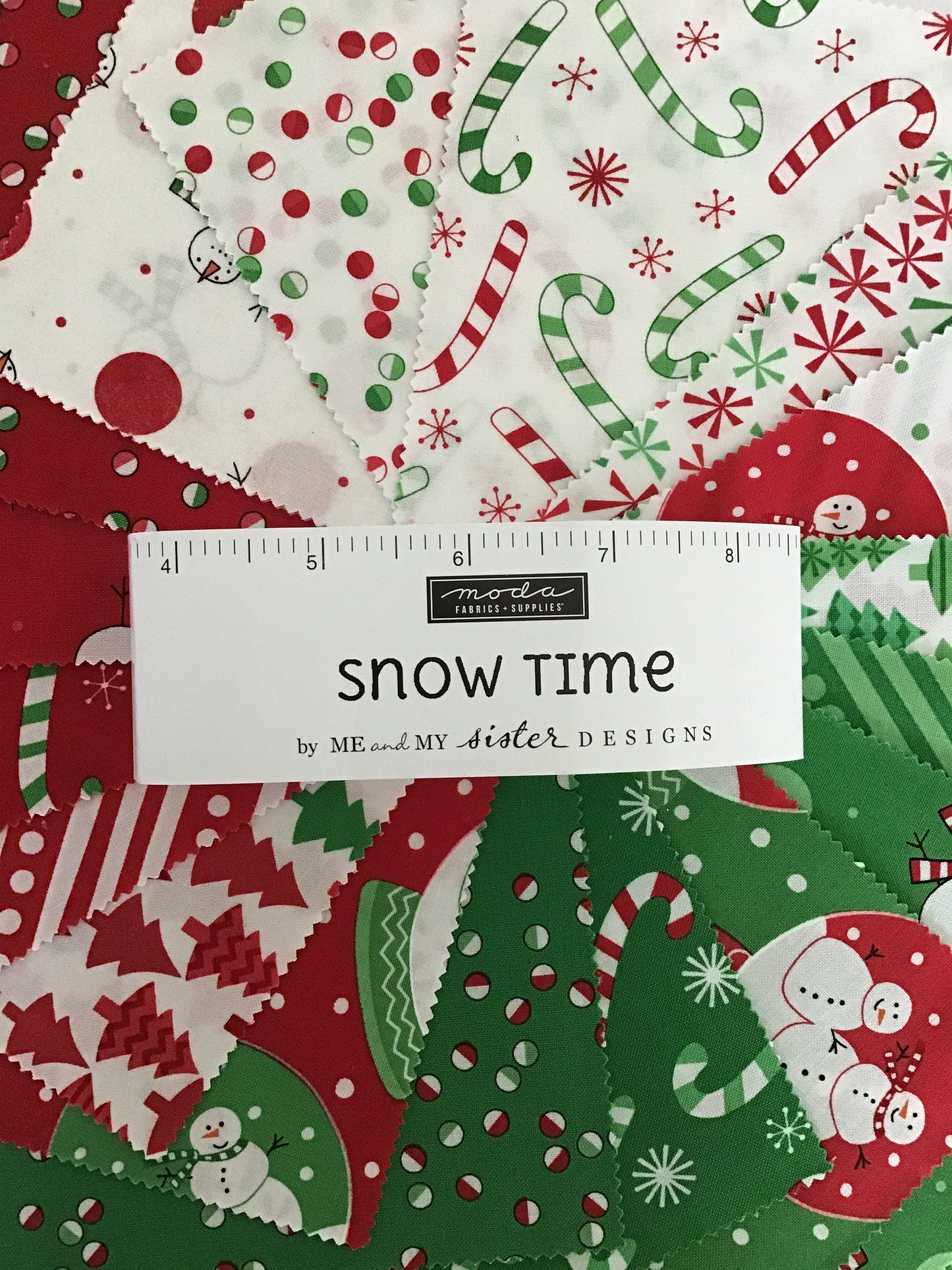 Snow Time Charm Pack by Me and My Sister Designs for Moda Fabrics