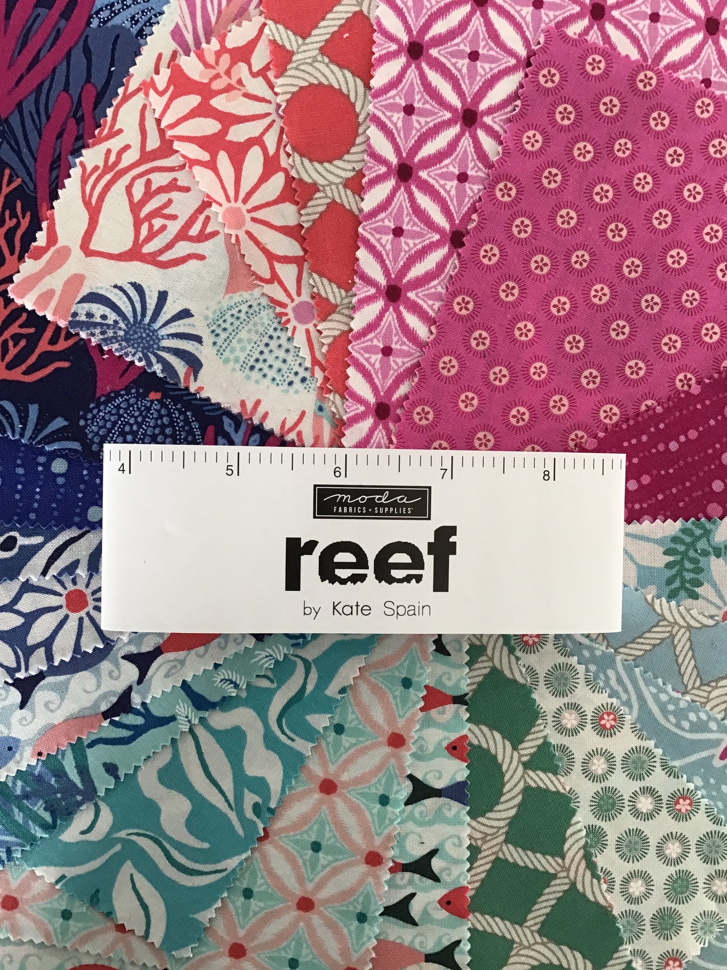 Reef Charm Pack by Kate Spain for Moda Fabrics