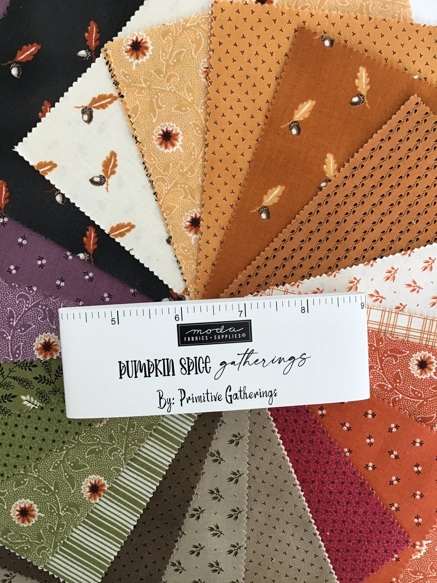 Pumpkin Spice Gatherings Charm Pack by Primitive Gatherings