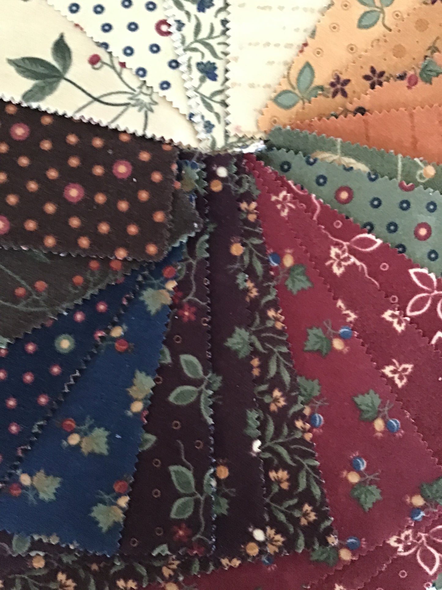 Flannel Season Fat Quarter Bundle by Kansas Troubles Quilters (40) Fat Quarters