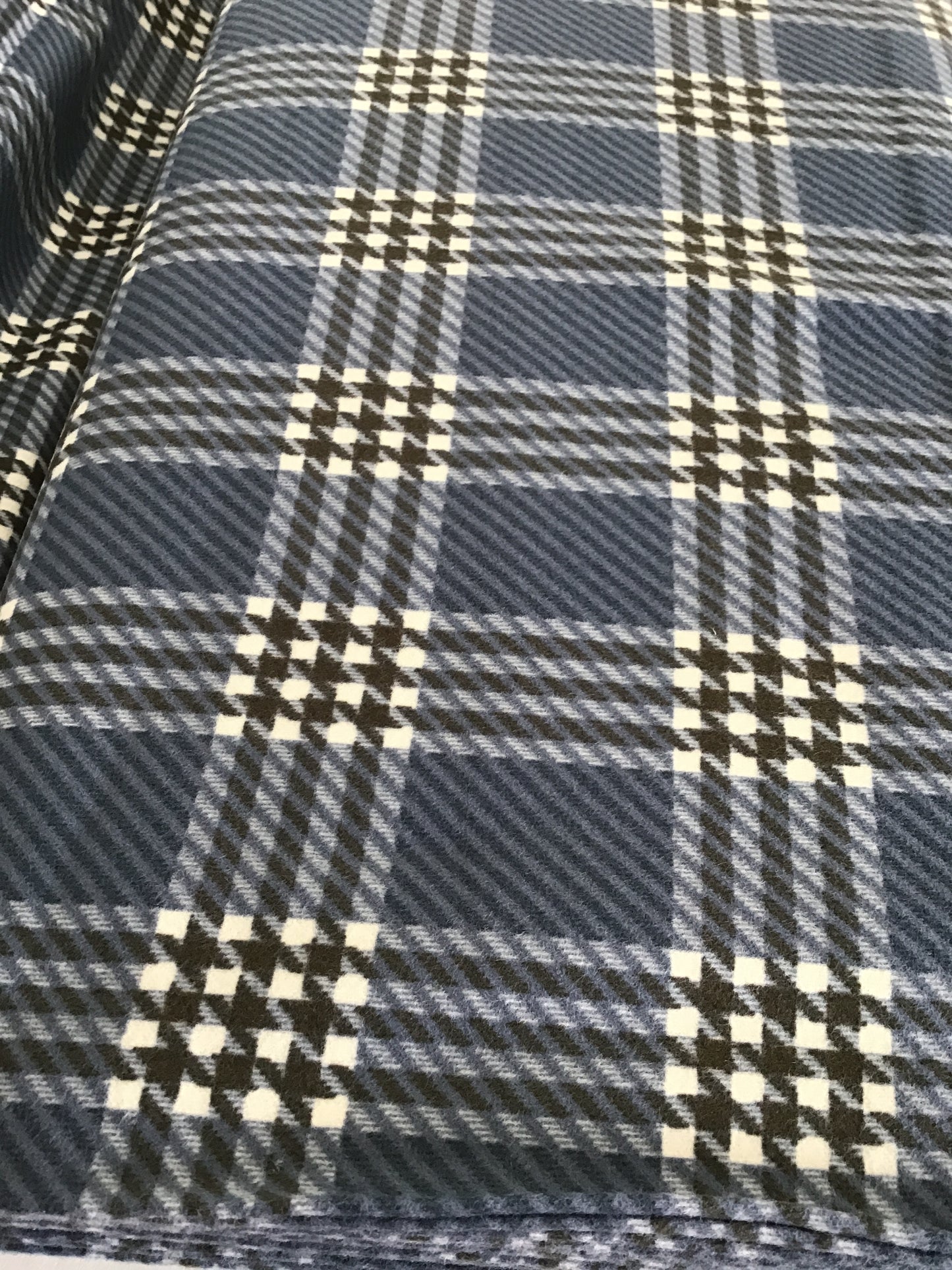 Prairie Gatherings Flannel by Primitive Gatherings for Moda Fabrics, Dark Blue, Yardage Sold by the Yard