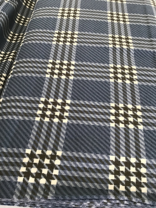 Prairie Gatherings Flannel by Primitive Gatherings for Moda Fabrics, Dark Blue, Yardage Sold by the Yard