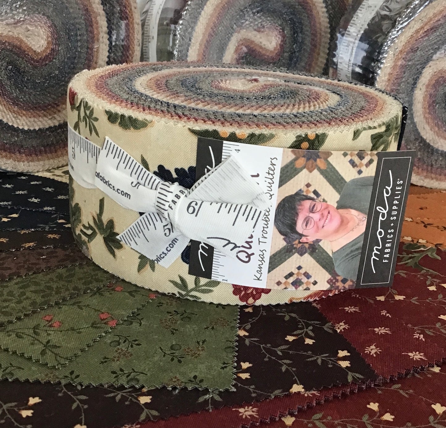 Quail Run Jelly Roll by Kansas Troubles for Moda Fabrics