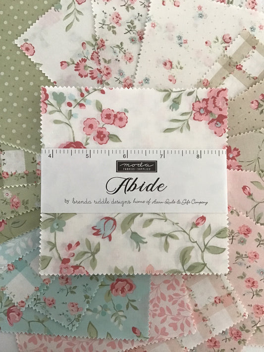 Abide Charm Pack by Brenda Riddle for Moda Fabrics