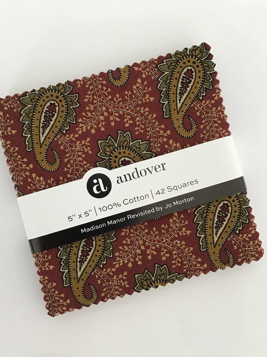 Madison Manor Revisited Charm Pack by Jo Morton for Andover