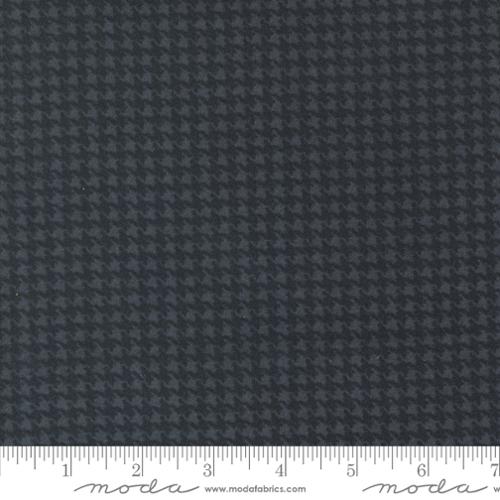 Farmhouse Flannels III Black Top Small Check Blender Yardage by Primitive Gatherings for Moda Fabrics