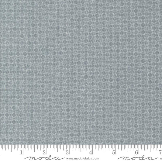 Farmhouse Flannels III Pewter Tic Tac Blender Yardage by Primitive Gatherings for Moda Fabrics