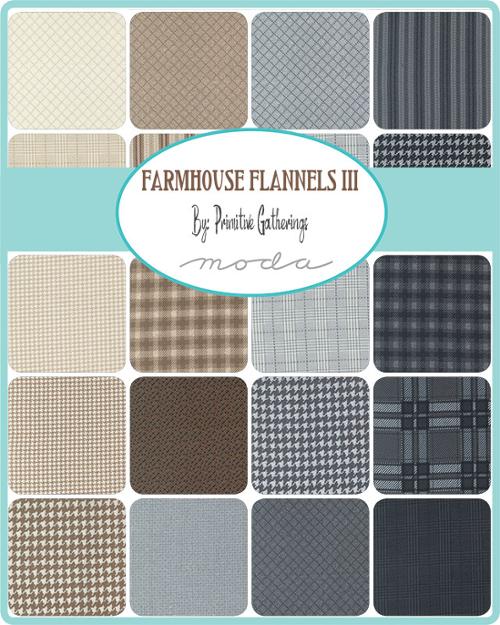 Farmhouse Flannels III Pewter Gray Seedy Blender Yardage by Primitive Gatherings for Moda Fabrics