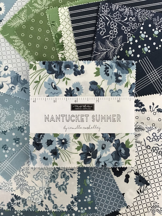 Nantucket Summer Charm Pack by Camille Roskelley for Moda Fabrics