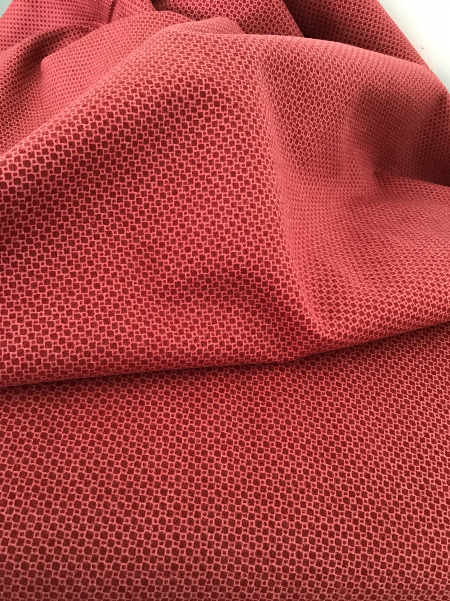 Prairie Gatherings Flannel by Primitive Gatherings for Moda Fabrics, Brick, Yardage Sold by the Yard, 49317 20F