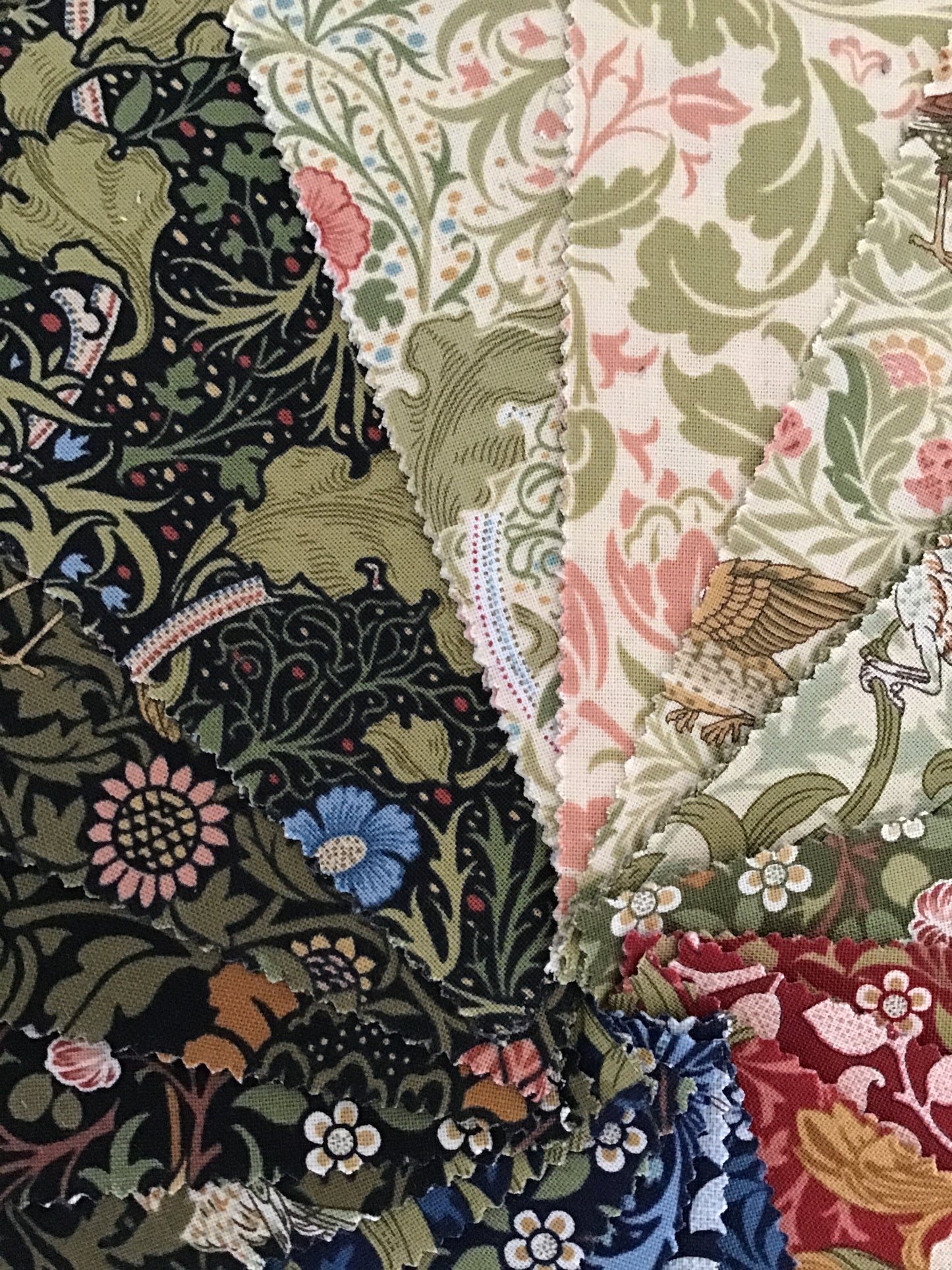 Morris Muse Best of Morris Jelly Roll by Barbara Brackman for Moda Fabrics