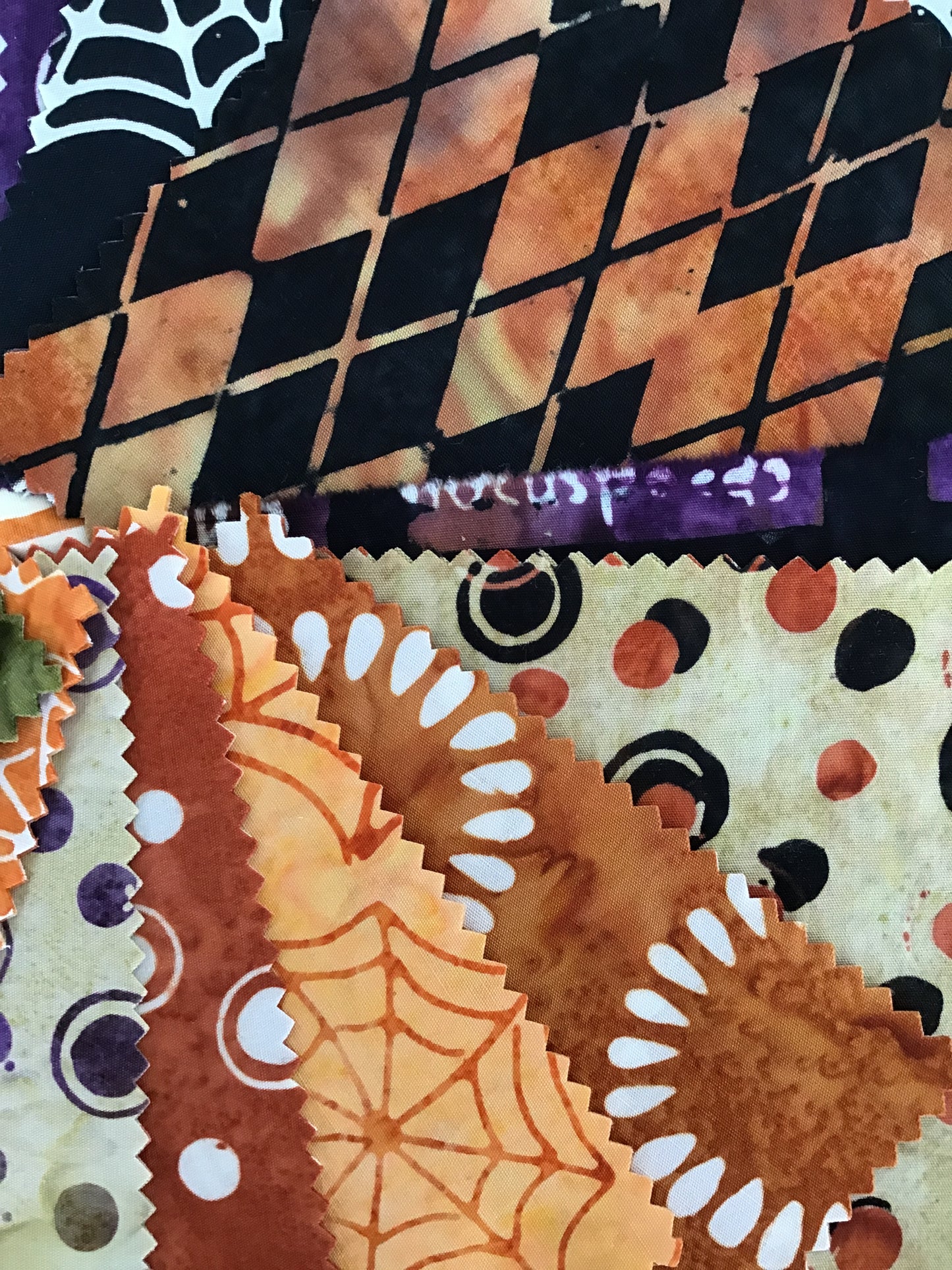 Fright This Way 5" Batik Stacker (Charm Pack) by Sandy Gervais for Riley Blake Designs