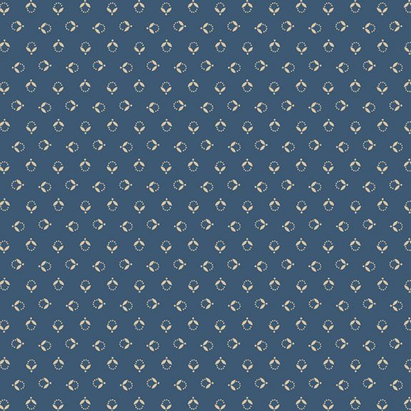 Indigo Schoolhouse Jelly Roll by Paula Barnes for Marcus Fabrics