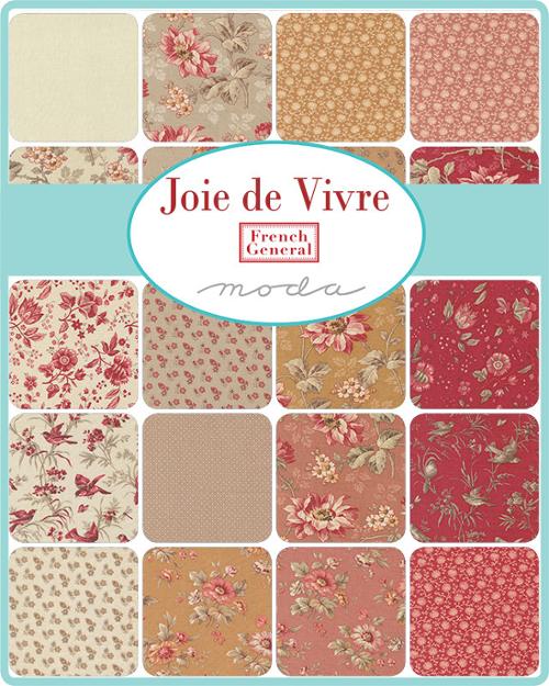 Joie de Vivre Jelly Roll by French General for Moda Fabrics