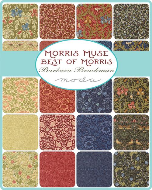 Morris Muse Best of Morris Jelly Roll by Barbara Brackman for Moda Fabrics