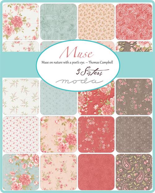 Muse Charm Pack by 3 Sisters for Moda Fabrics