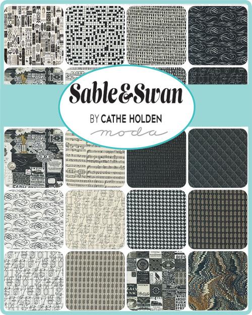 Sable & Swan Charm Pack by Cathe Holden for Moda Fabrics