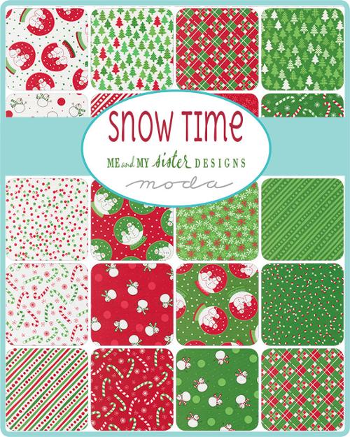 Snow Time Charm Pack by Me and My Sister Designs for Moda Fabrics