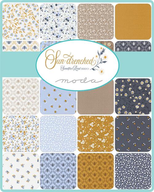 Sun Drenched Jelly Roll by Sweetfire Road for Moda Fabrics
