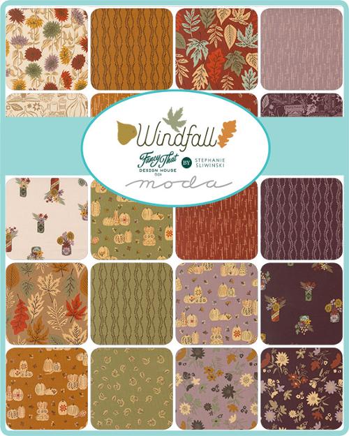 Windfall Charm Pack by Fancy That Design House for Moda Fabrics