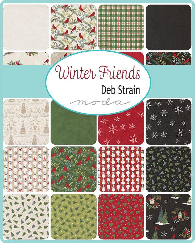 Winter Friends Charm Pack by Deb Strain for Moda Fabrics