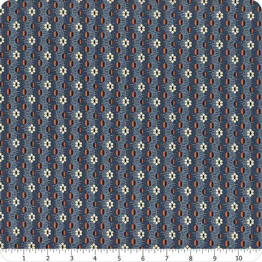 Indigo And Cheddar Jelly Roll by Judie Rothermel for Marcus Fabrics ...