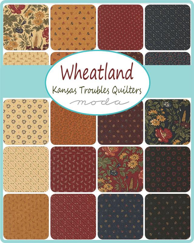 Wheatland Charm Pack by Kansas Troubles Quilters for Moda Fabrics